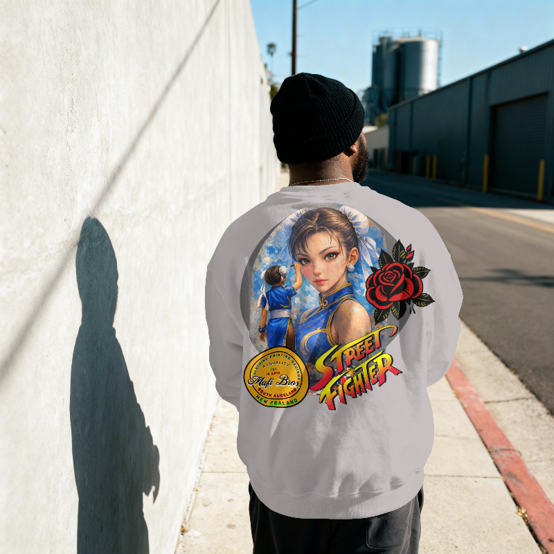 MAFI BROS. Designed Sweatshirts ft. Street Fighter
